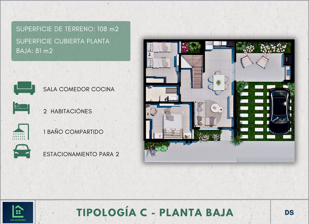 Planta C dúplex baja
