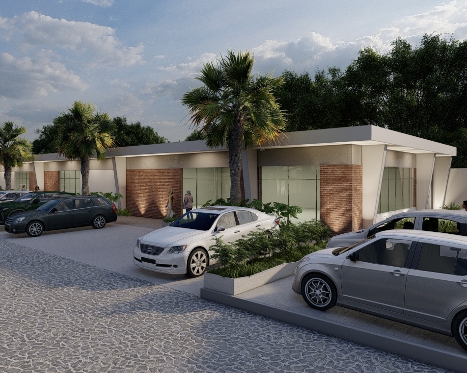 Render viviendas Los Castaños