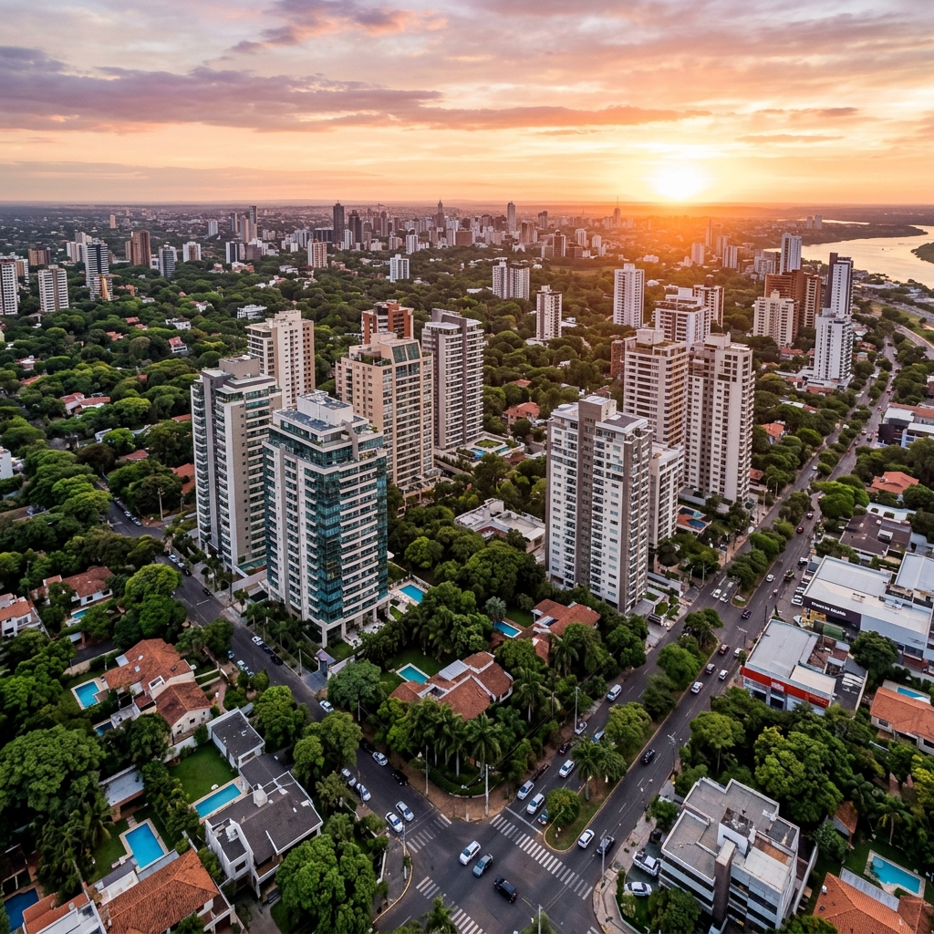 Os 5 Melhores Bairros de Assunção para Investir em 2025