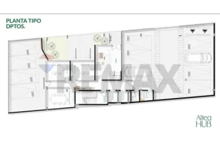 Apartamento Estúdio Moderno em Loma Pytá!