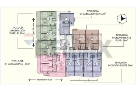 Lindo apartamento de 2 quartos em Ykua Sati